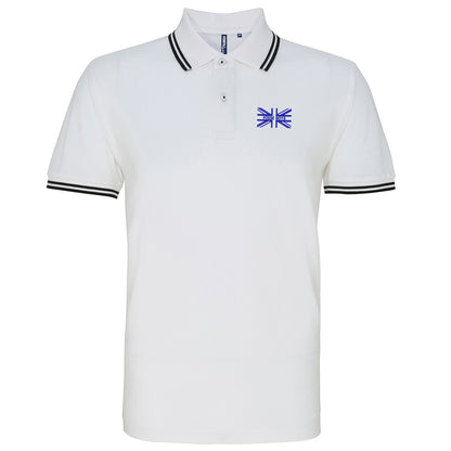 Fosse Boys Union Jack Tipped Polo Shirt