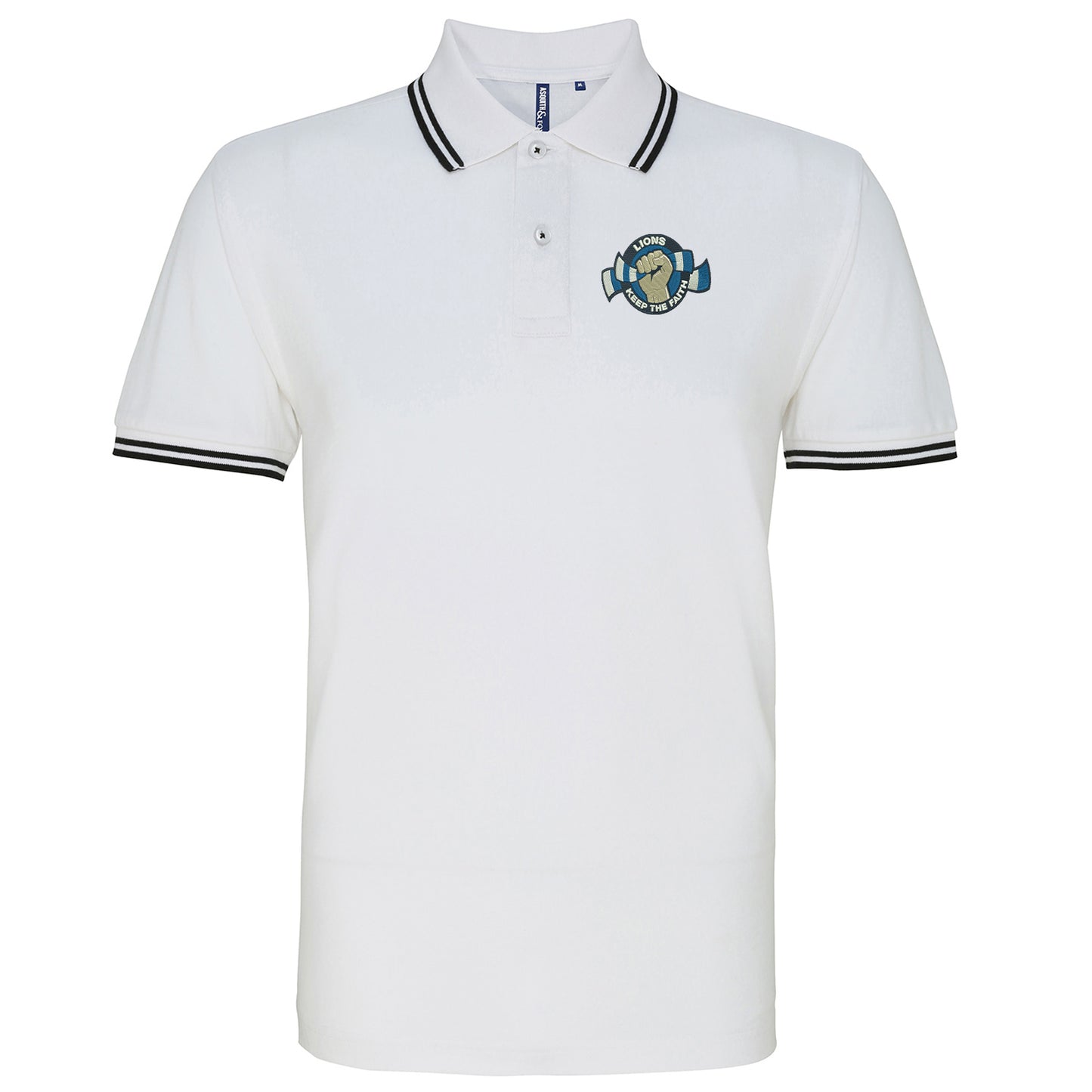 Millwall FC Football Tipped Polo Shirt