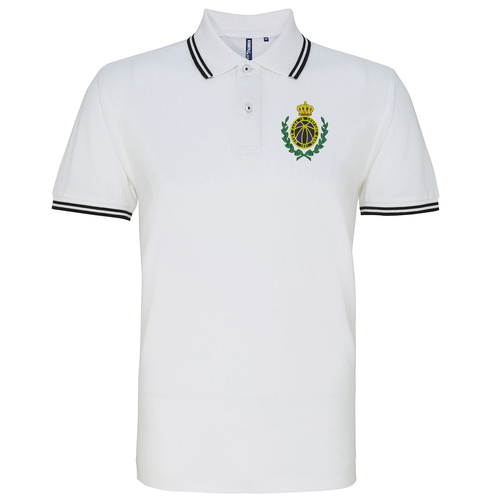 Retro Club Brugge 1970s Polo Shirt