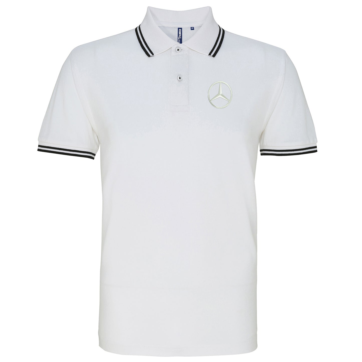 Embroidered Mercedes Polo Shirt UK