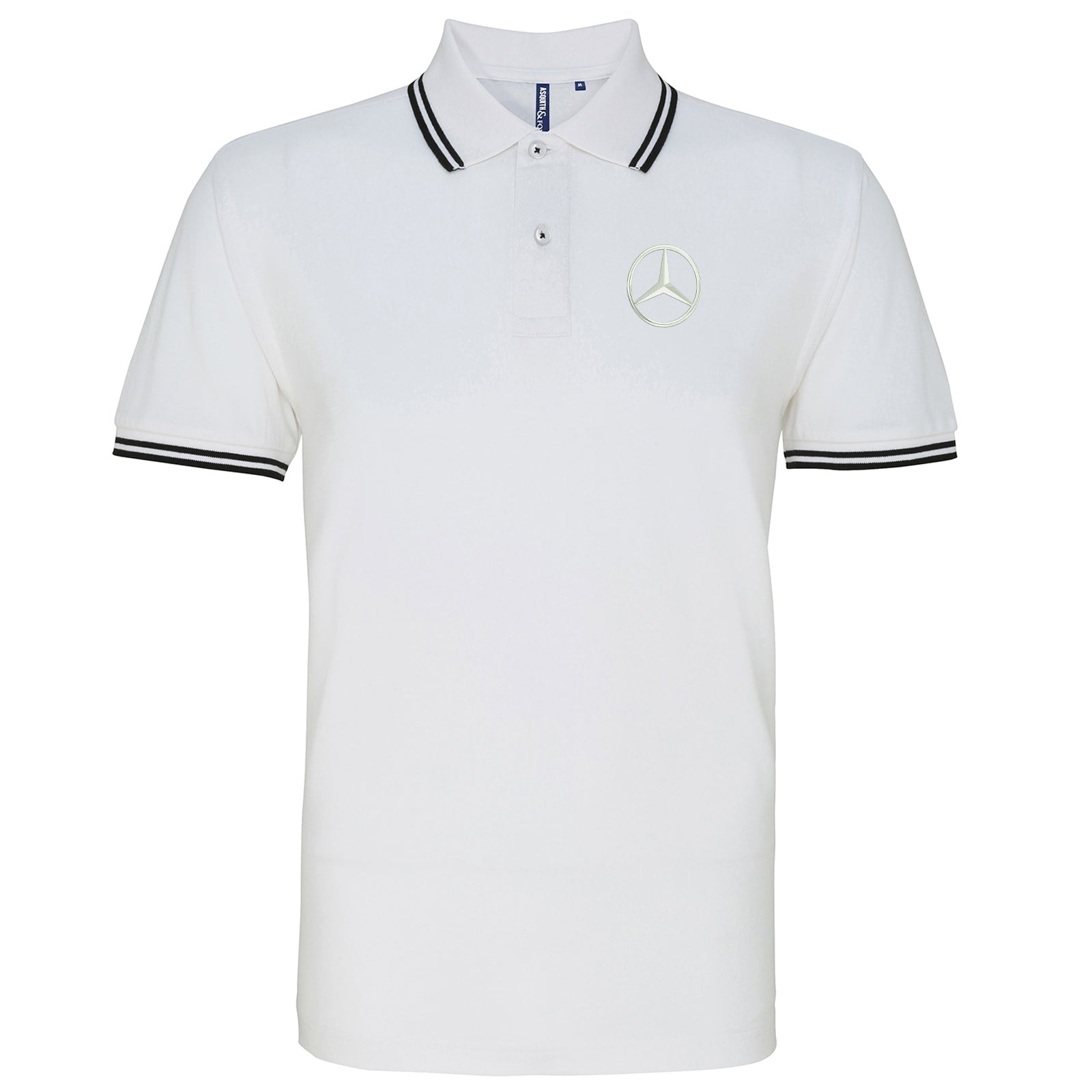 Embroidered Mercedes Polo Shirt UK