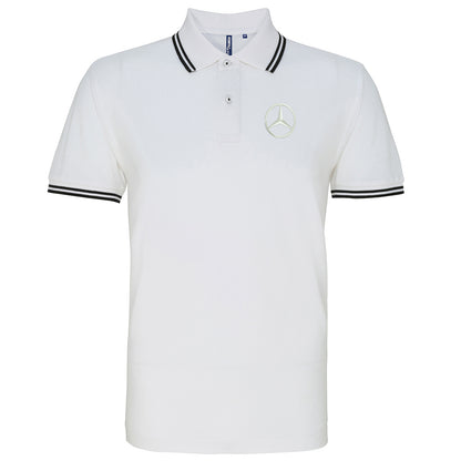 Embroidered Mercedes Polo Shirt UK