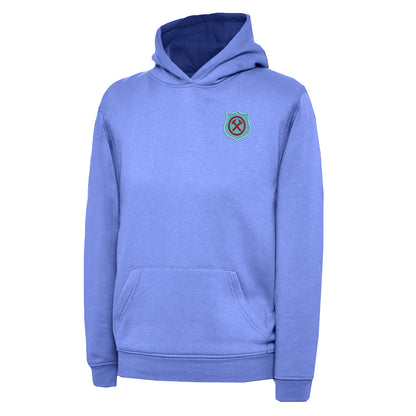 Retro West Ham 1923 Embroidered Children's Hoodie
