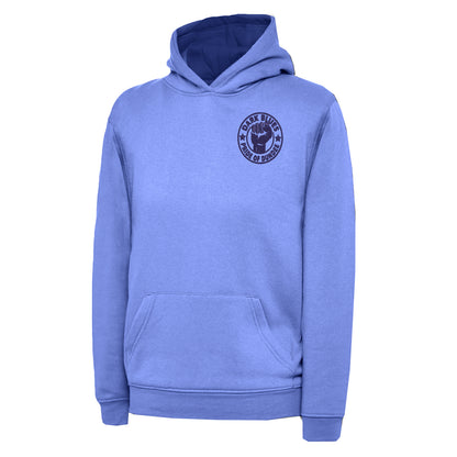 Dark Blues Pride of Dundee Embroidered Children's Hoodie