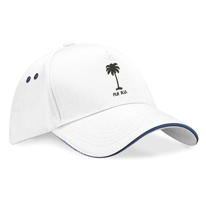 Retro Fiji Rugby 1920s Baseball Cap