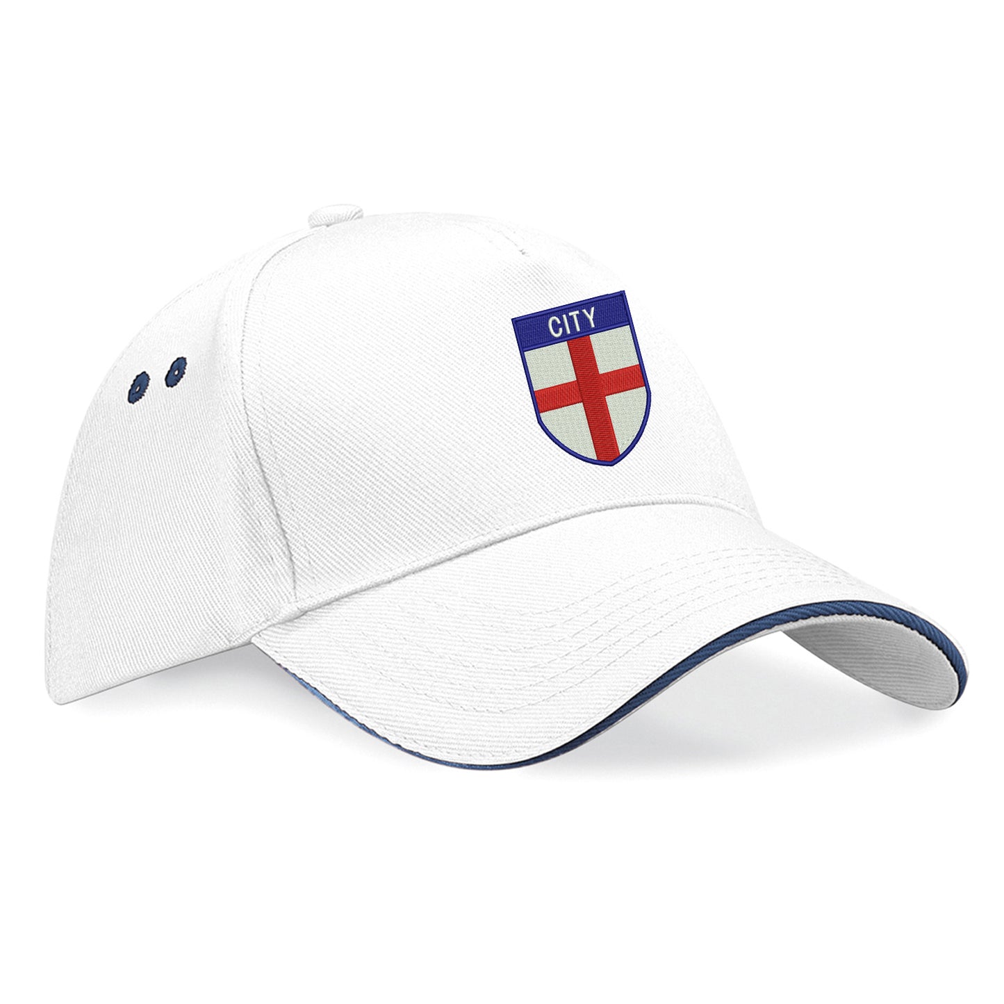 City Flag of England Shield Baseball Cap