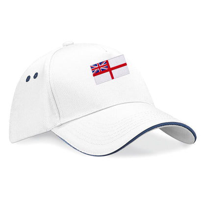 Royal Navy White Ensign Flag Baseball Cap