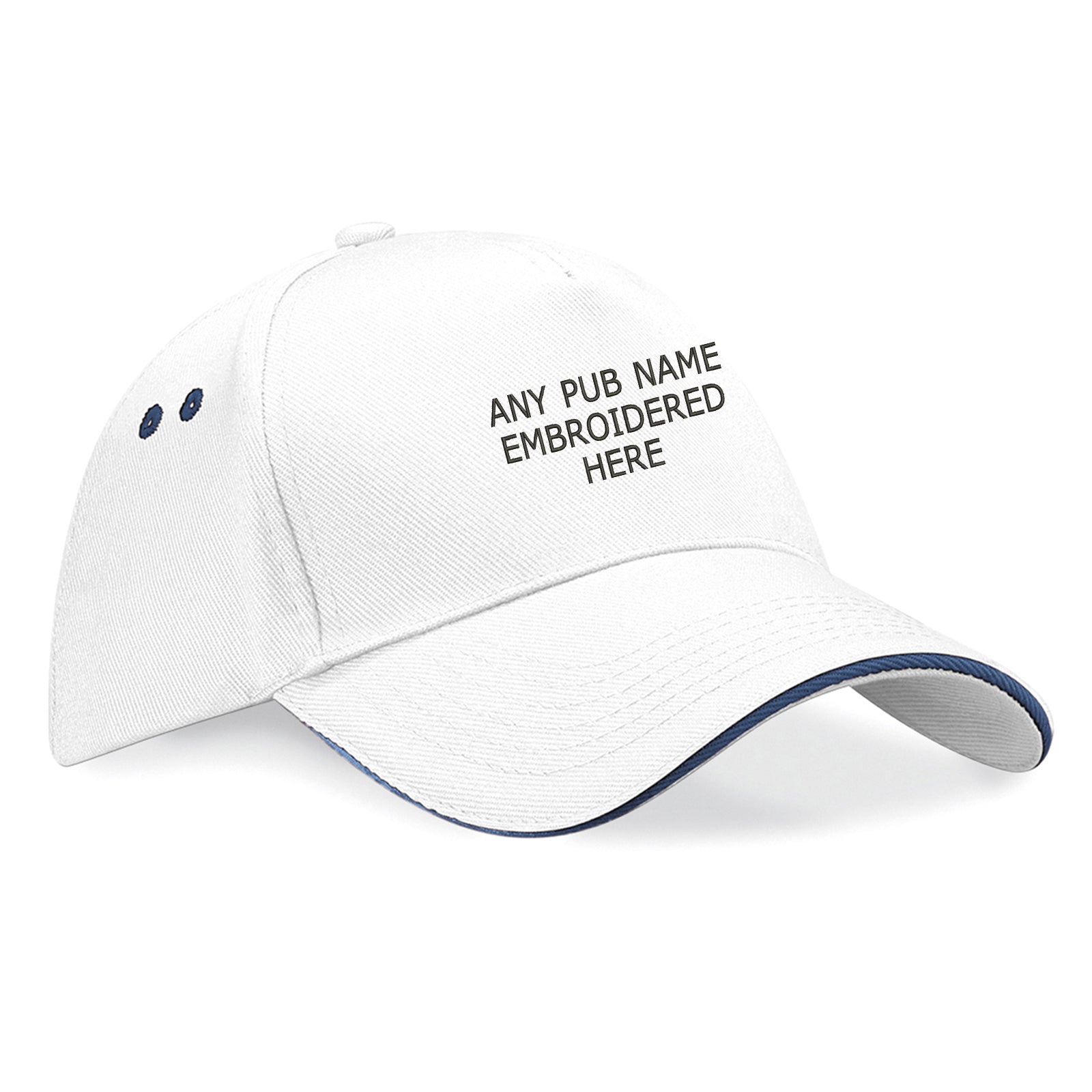 Personalised Embroidered Pub Baseball Cap