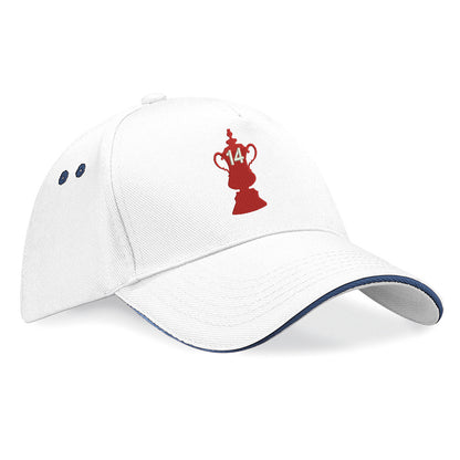 Arsenal 14 Time FA Cup Winners Baseball Cap
