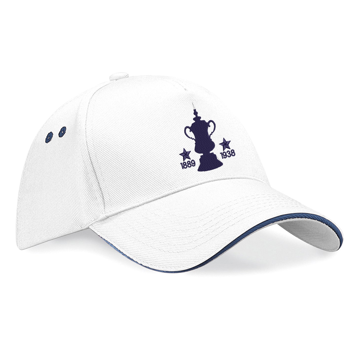 Retro Preston Two Time Cup Winners Embroidered Baseball Cap