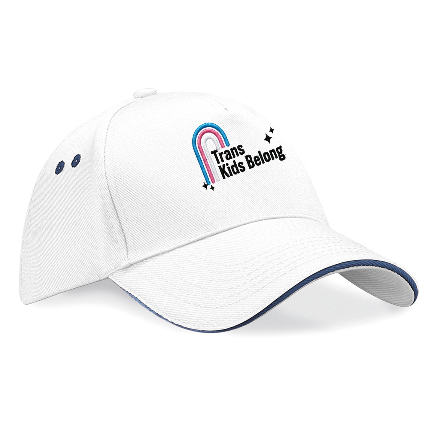 Trans Kids Belong Baseball Cap 