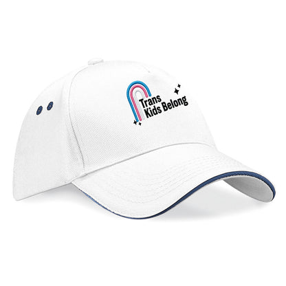 Trans Kids Belong Baseball Cap 
