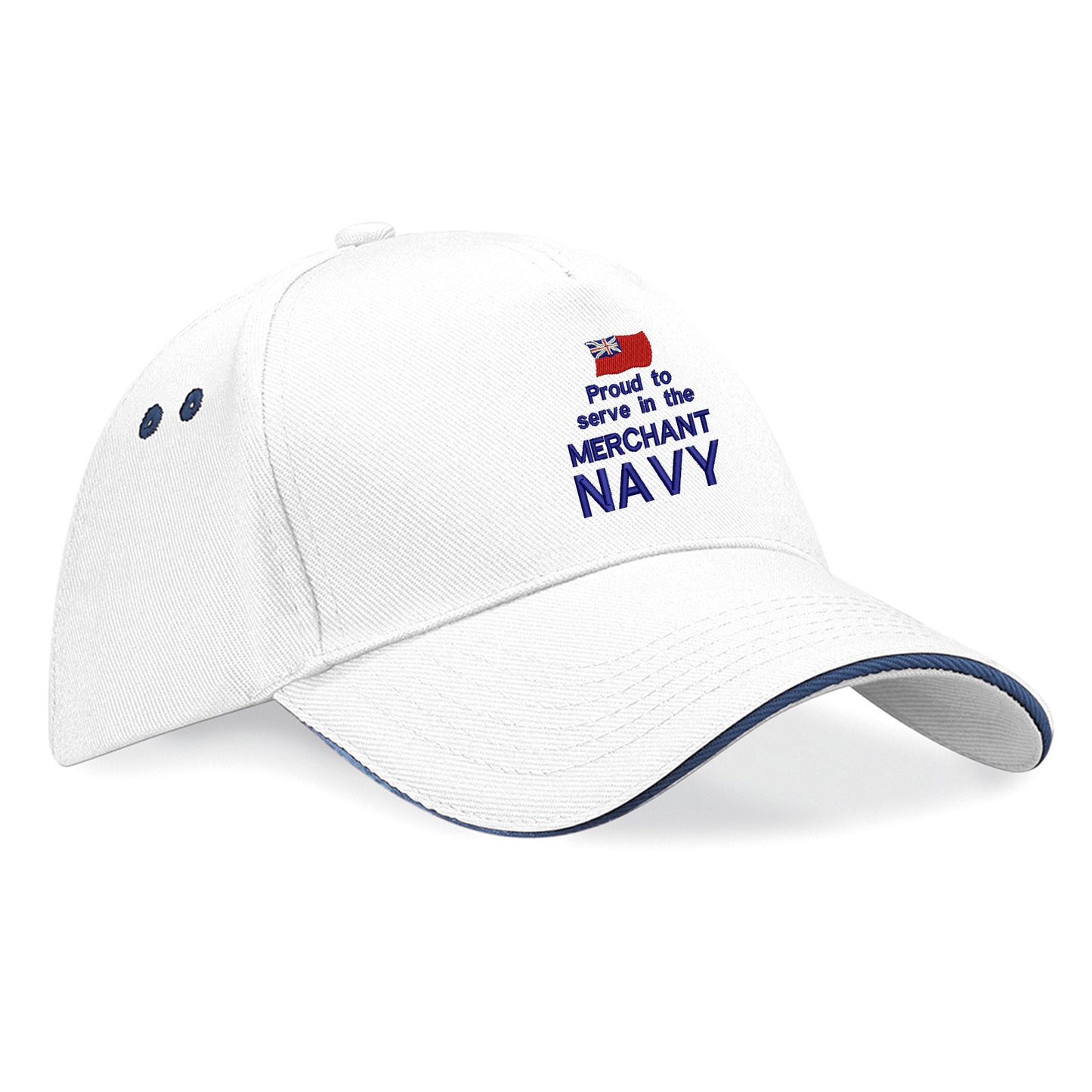 Proud to Serve in The Merchant Navy Baseball Cap