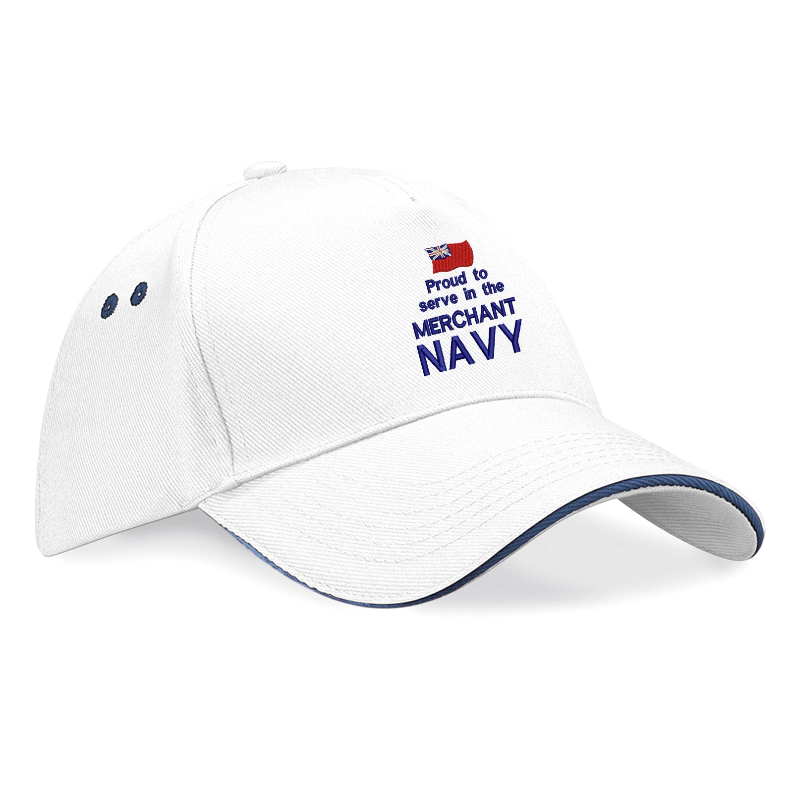 Proud to Serve in The Merchant Navy Baseball Cap