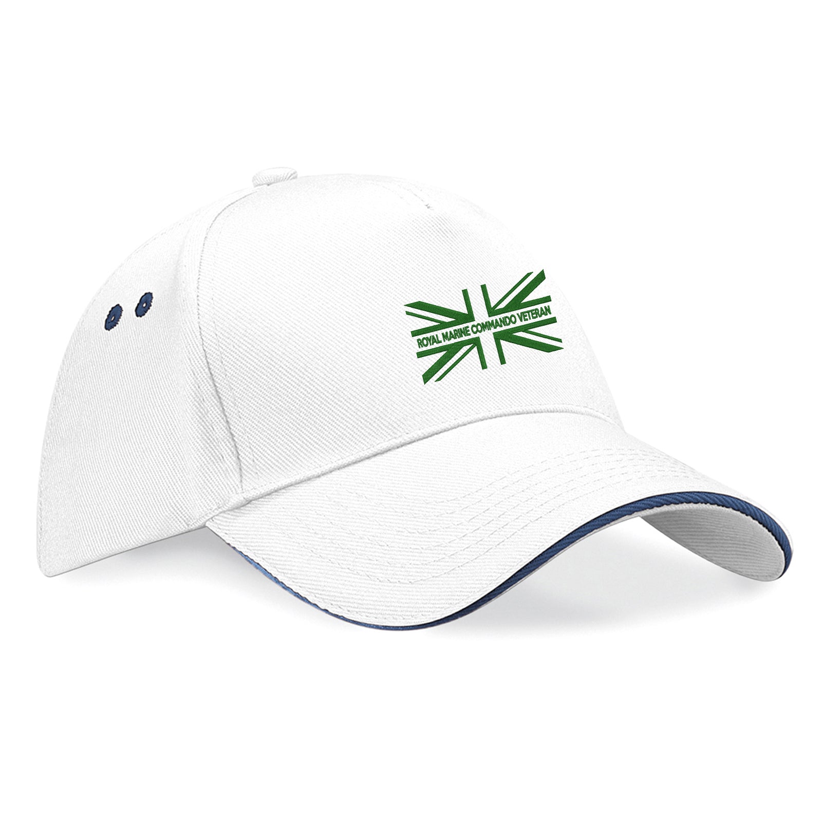 Royal Marine Commando Veteran Union Jack Baseball Cap