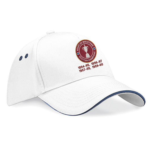 Hearts Scottish Champions Football Baseball Cap