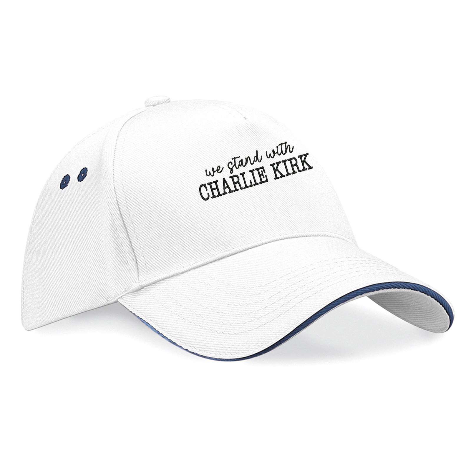 We Stand With Charlie Kirk Baseball Cap
