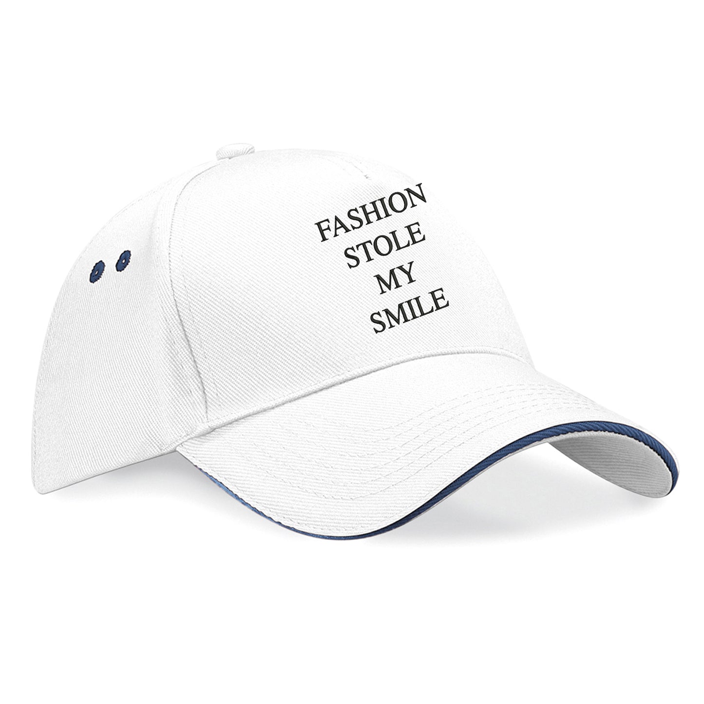 Fashion Stole My Smile Baseball Cap