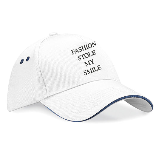 Fashion Stole My Smile Baseball Cap
