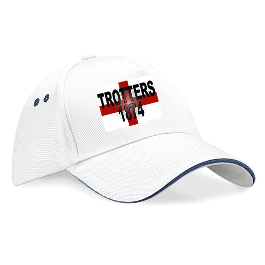 Trotters 1874 England Flag Baseball Cap
