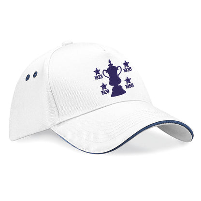 Retro Bolton Four Time Cup Winners Baseball Cap