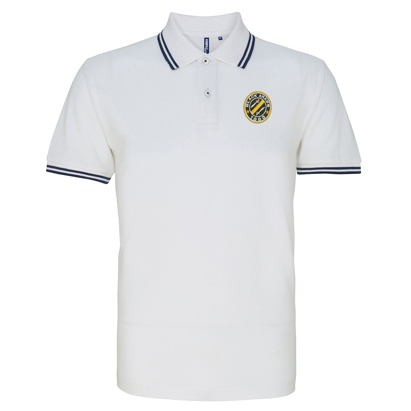 Black Arabs Embroidered Polo Shirt