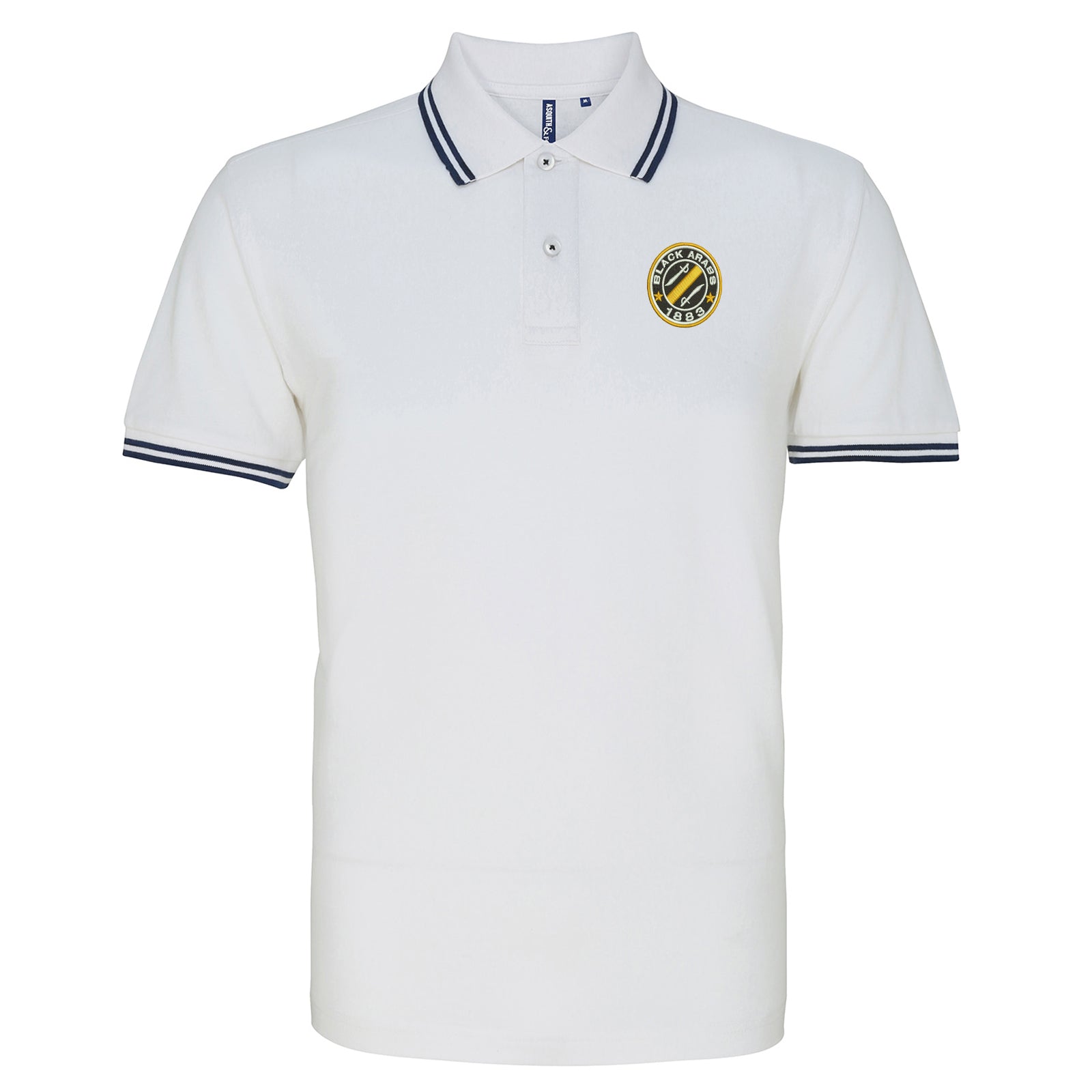 Black Arabs Embroidered Polo Shirt