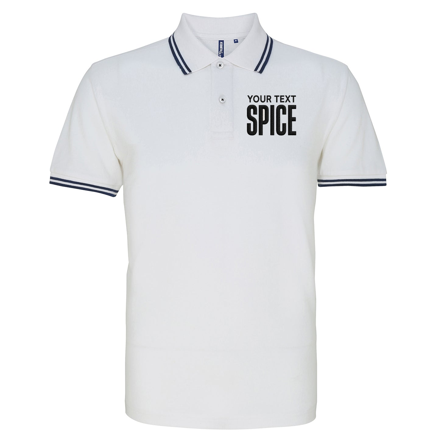 Spice Girls Tipped Polo Shirt