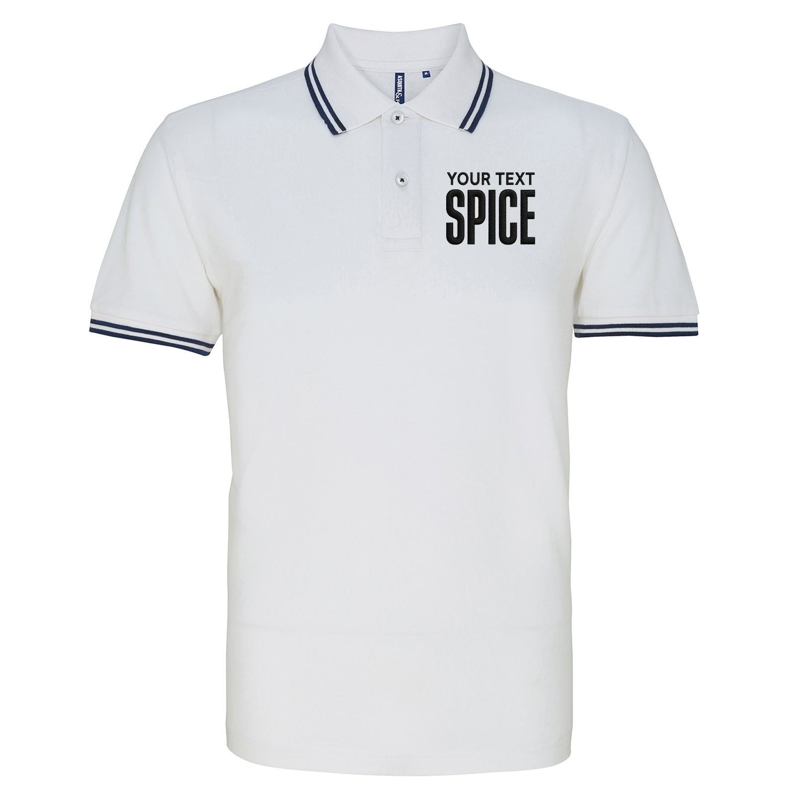 Spice Girls Tipped Polo Shirt