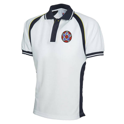 Retro Aldershot 1981 Embroidered Polyester Sports Polo Shirt