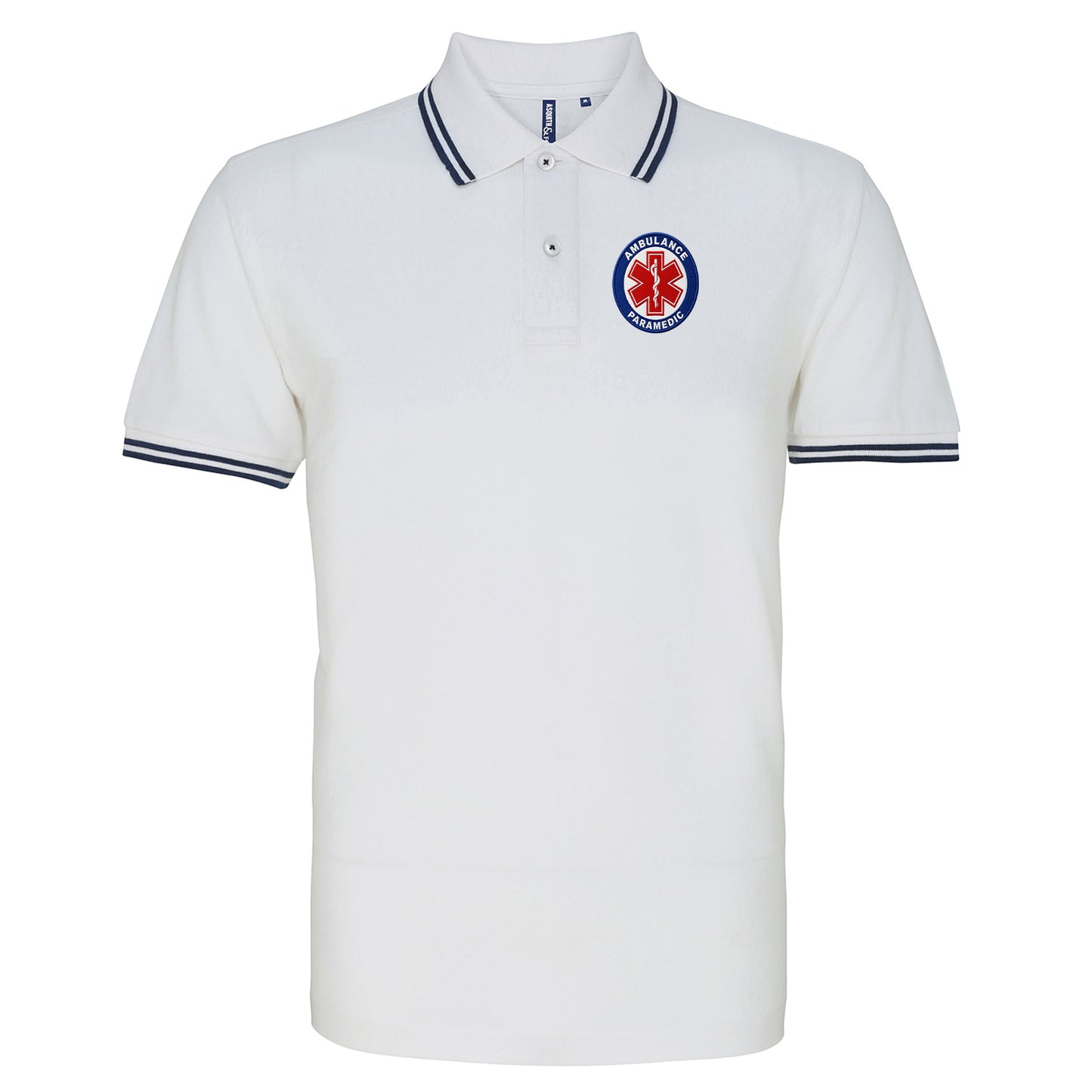 Ambulance Paramedic Tipped Polo Shirt