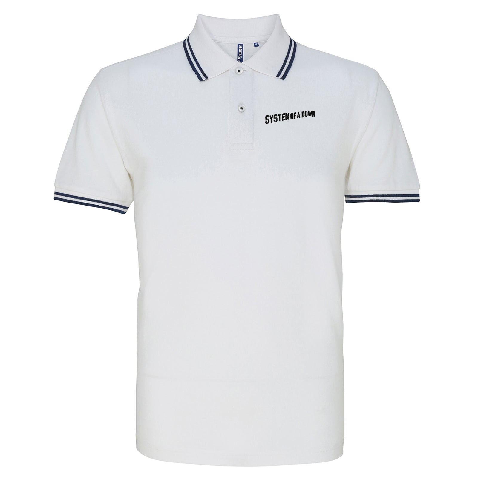 System of a Down Tipped Polo Shirt