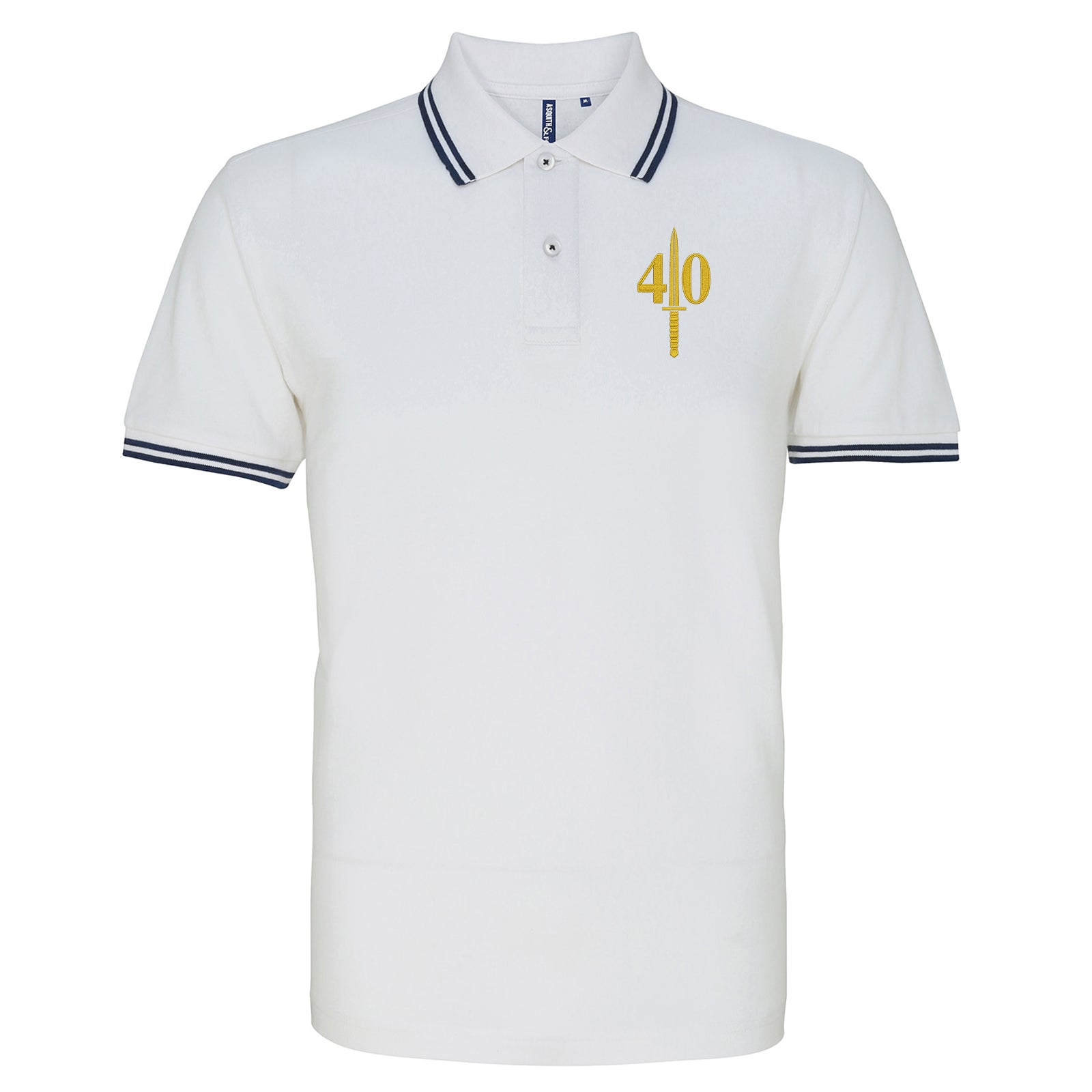 40 Commando Tipped Polo Shirt
