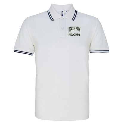 Death Row Records Tipped Polo Shirt