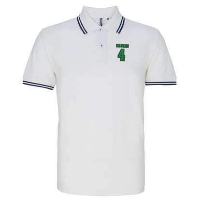 Sauzee 4 Embroidered Tipped Polo Shirt