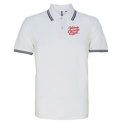 Arsenal Victoria Concordia Crescit Tipped Polo Shirt