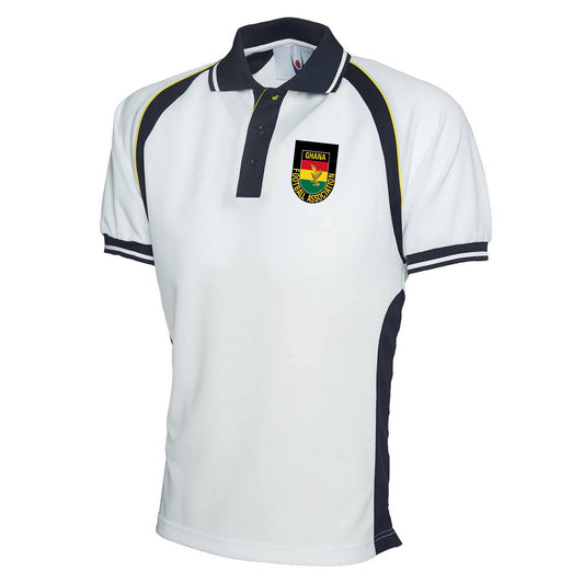 Retro Ghana Embroidered 1966 Sports Polo Shirt