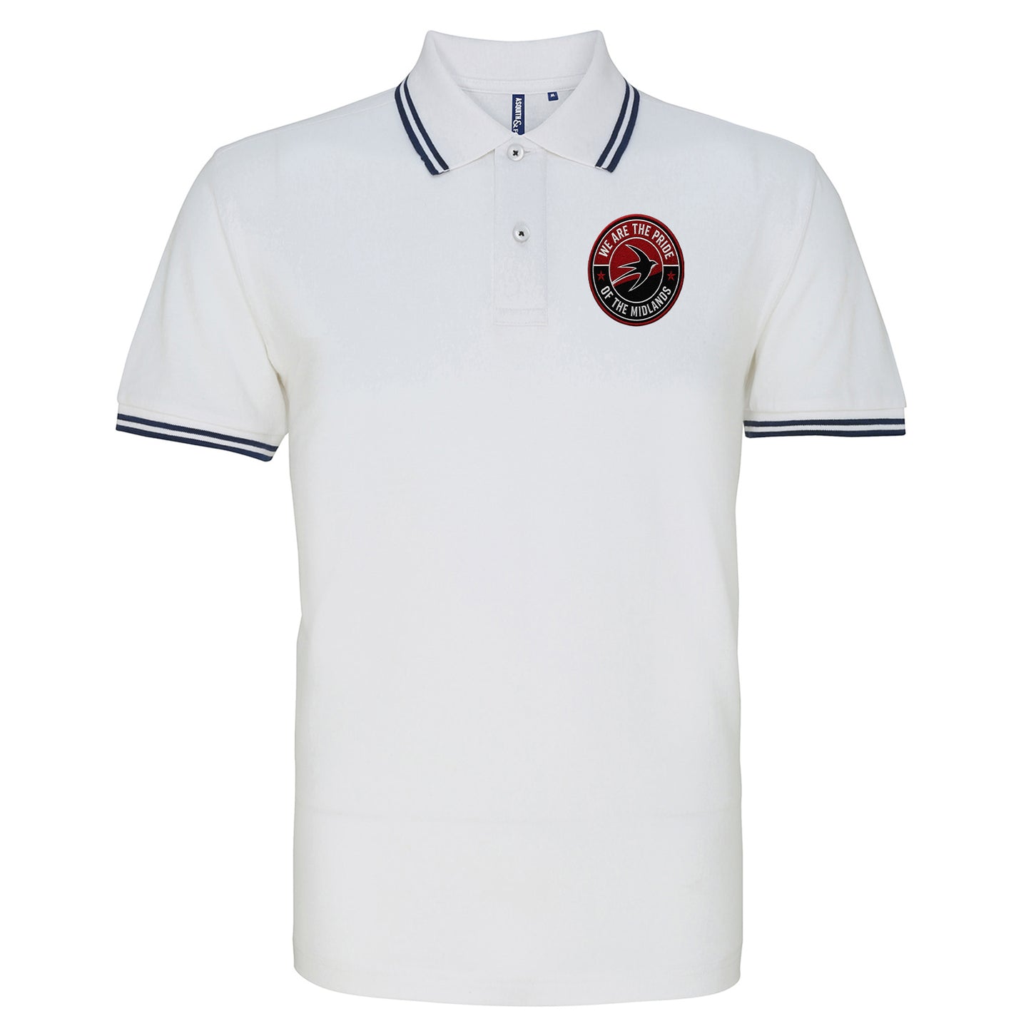 We Are The Pride of The Midlands Tipped Polo Shirt
