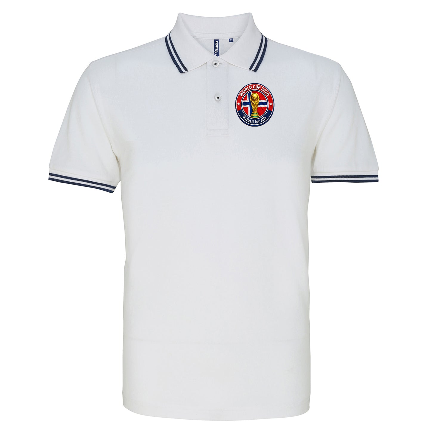 Norway World Cup 2026 Tipped Polo Shirt