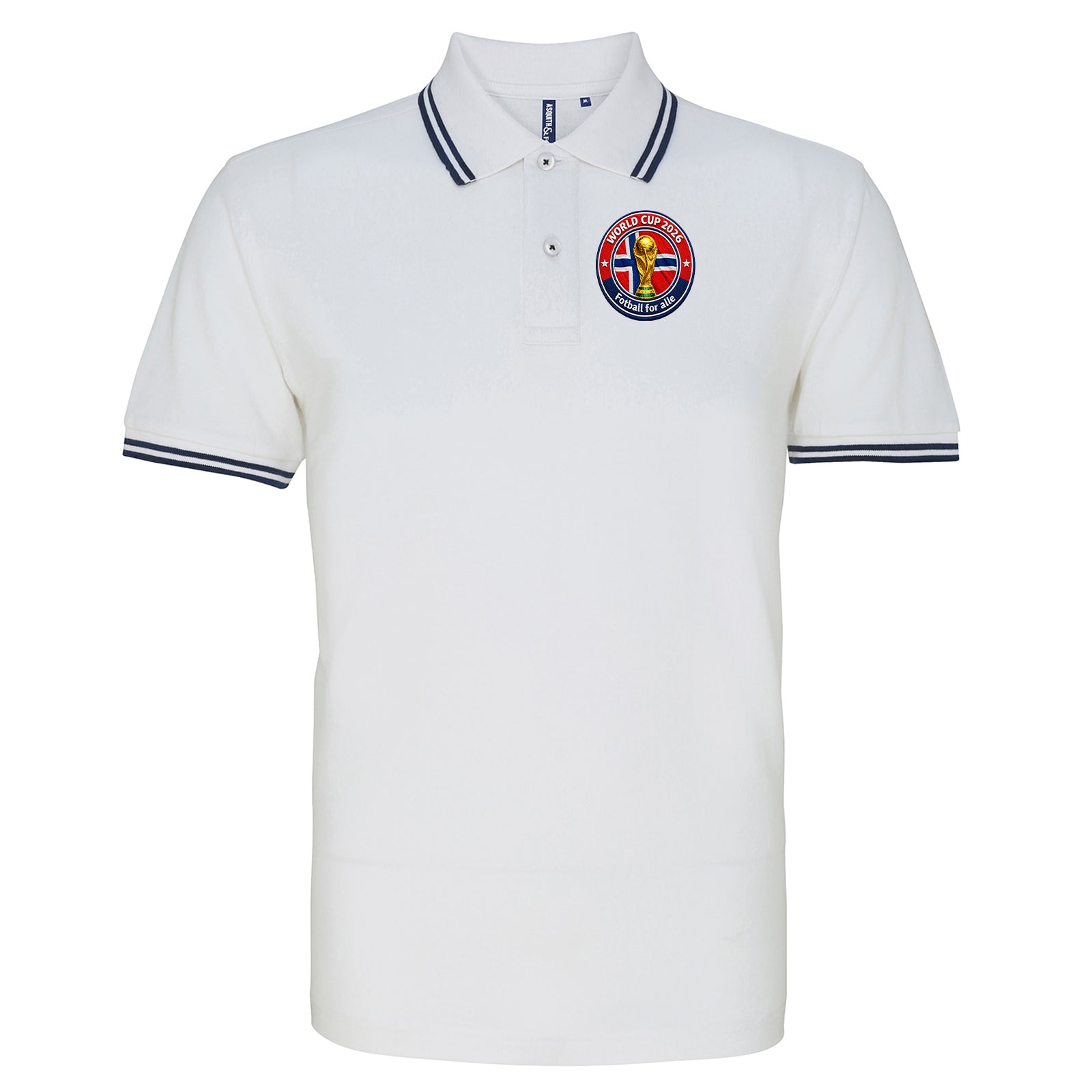 Norway World Cup 2026 Tipped Polo Shirt