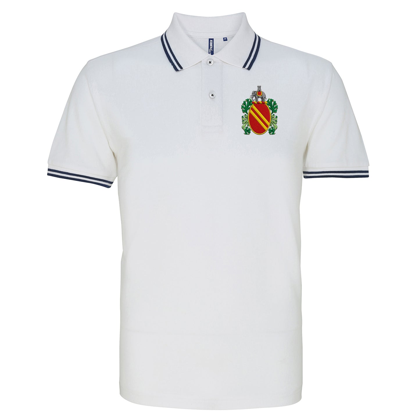 Old School Bolton Football Tipped Polo Shirt