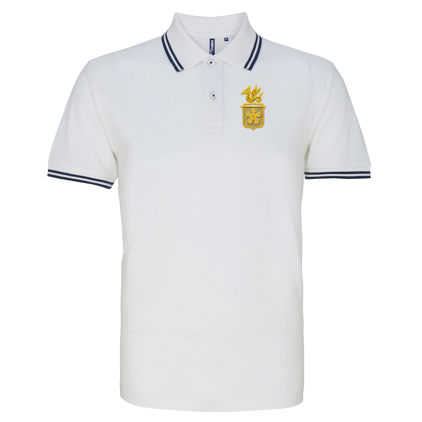 Classic Leicester City Football Tipped Polo Shirt