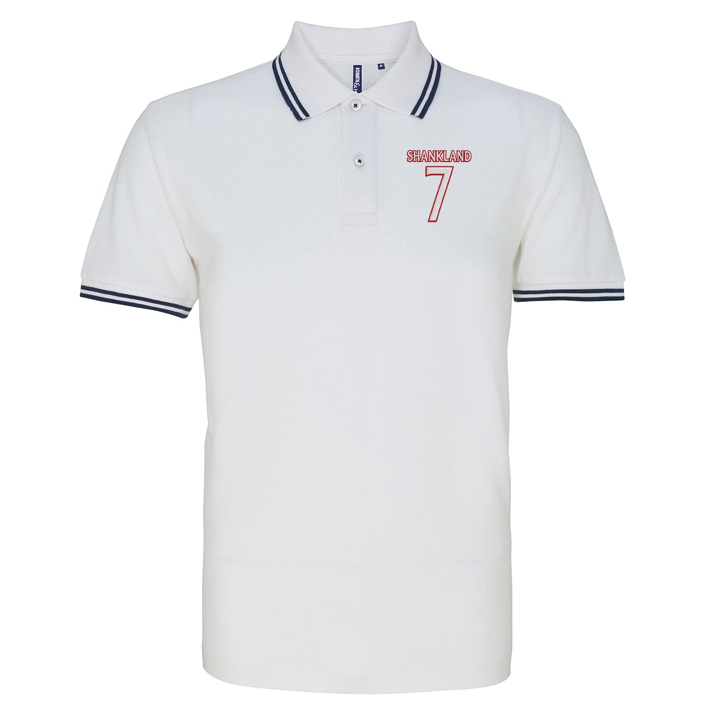 Lawrence Shankland Rangers Football Tipped Polo Shirt