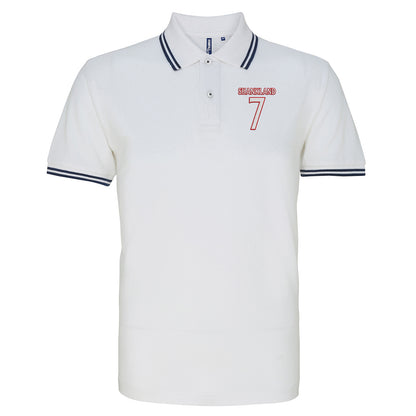 Lawrence Shankland Rangers Football Tipped Polo Shirt