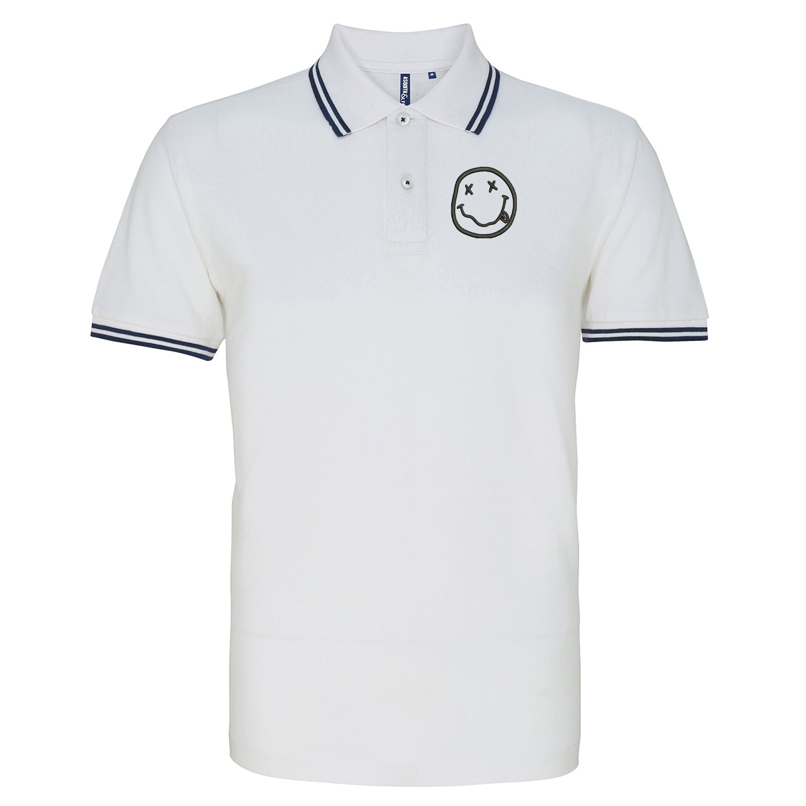 Nirvana 1991 Tipped Polo Shirt