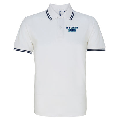 It's Coming Home England Football Tipped Polo Shirt