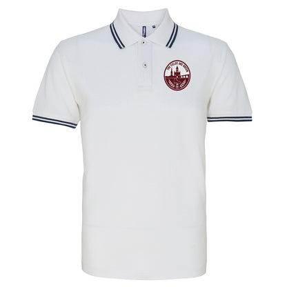 The Fields Are Green Northampton Football Tipped Polo Shirt