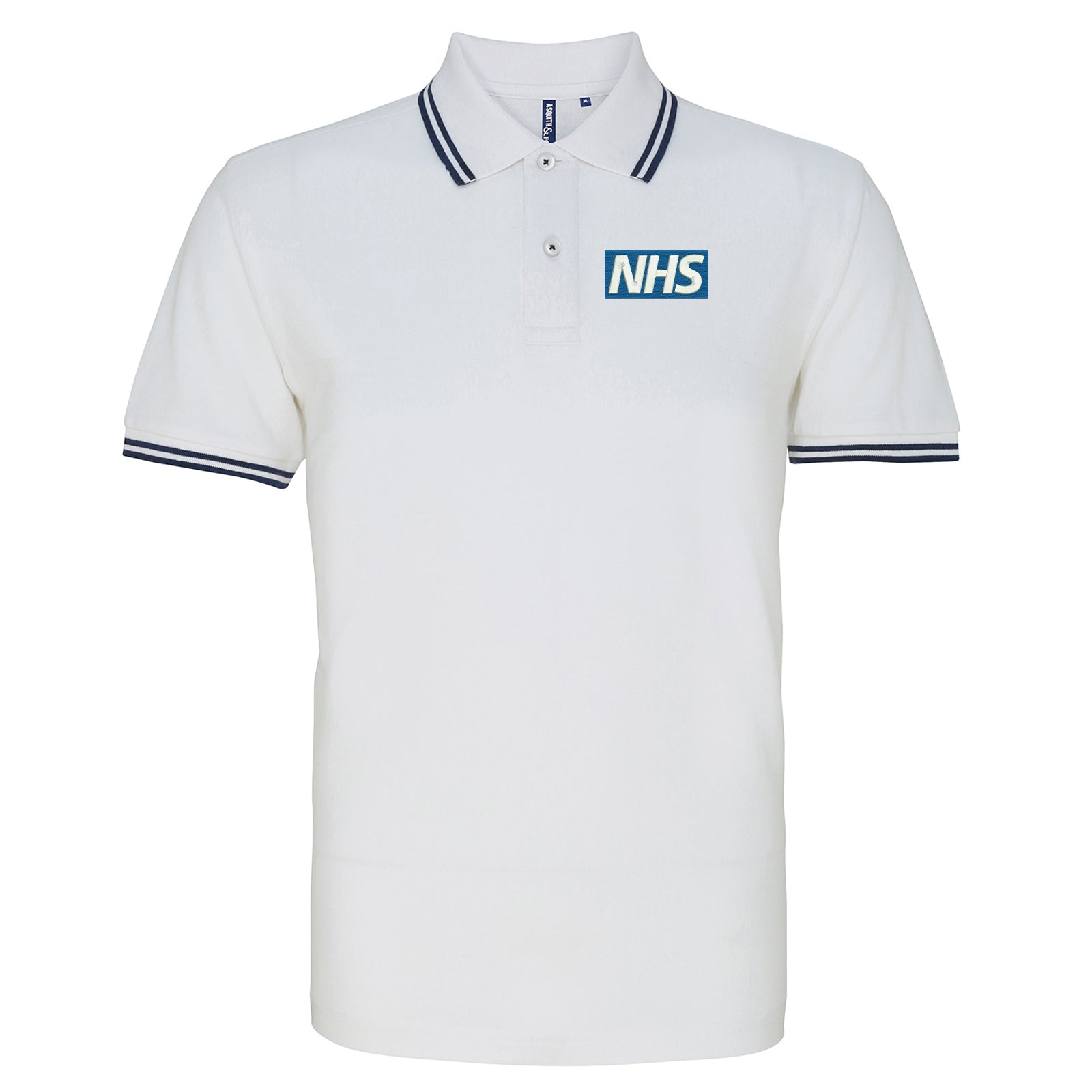 NHS National Health Service Tipped Polo Shirt 