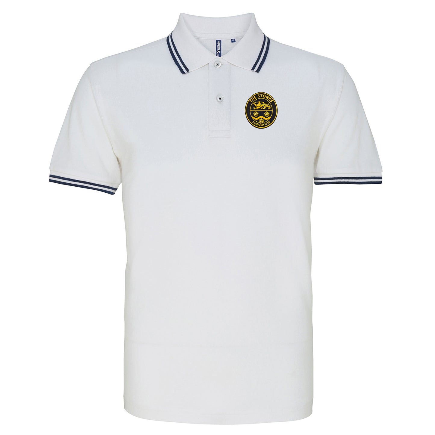 Newport County Football Tipped Polo Shirt
