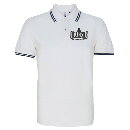 Quakers It's a Way of Life Polo Shirt